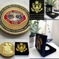 SAN DIEGO FIRE RESCUE DEPT Challenge Coin With Special Velvet Case