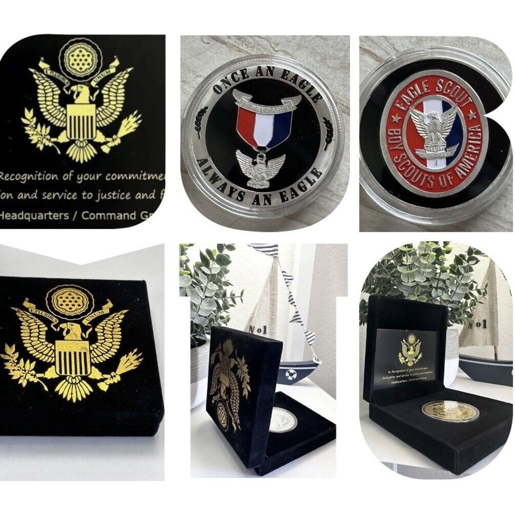 EAGLE SCOUT Challenge Coin USA