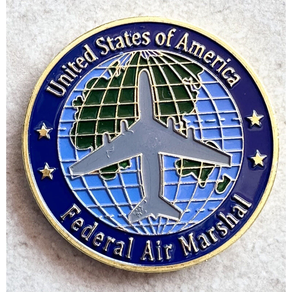 U S Federal Air Marshal Airline Special Agent Challenge Coin