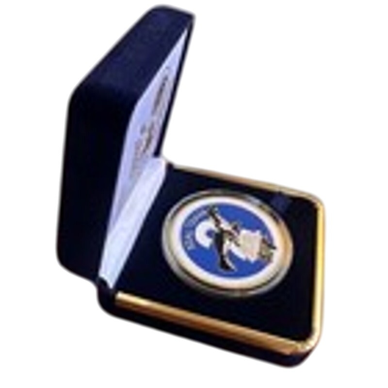 Department of Energy (DOE) Challenge Coin With Blue Velvet Case. Fast Shipping!