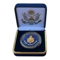 Department of Energy (DOE) Challenge Coin With Blue Velvet Case. Fast Shipping!