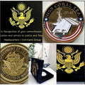 US NAVY - USS CORAL SEA CV-43 Challenge Coin USA