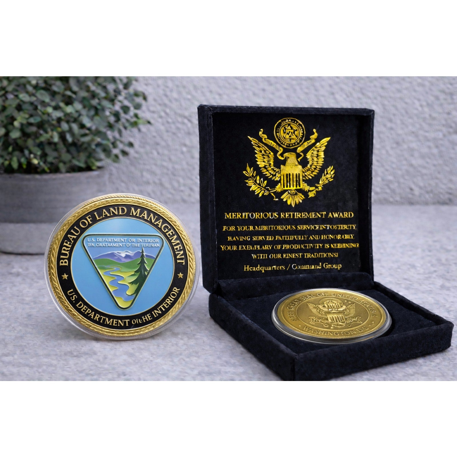 BUREAU OF LAND MANAGEMENT/US DEPARTMENT OF THE INTERIOR w/ Retirement Award