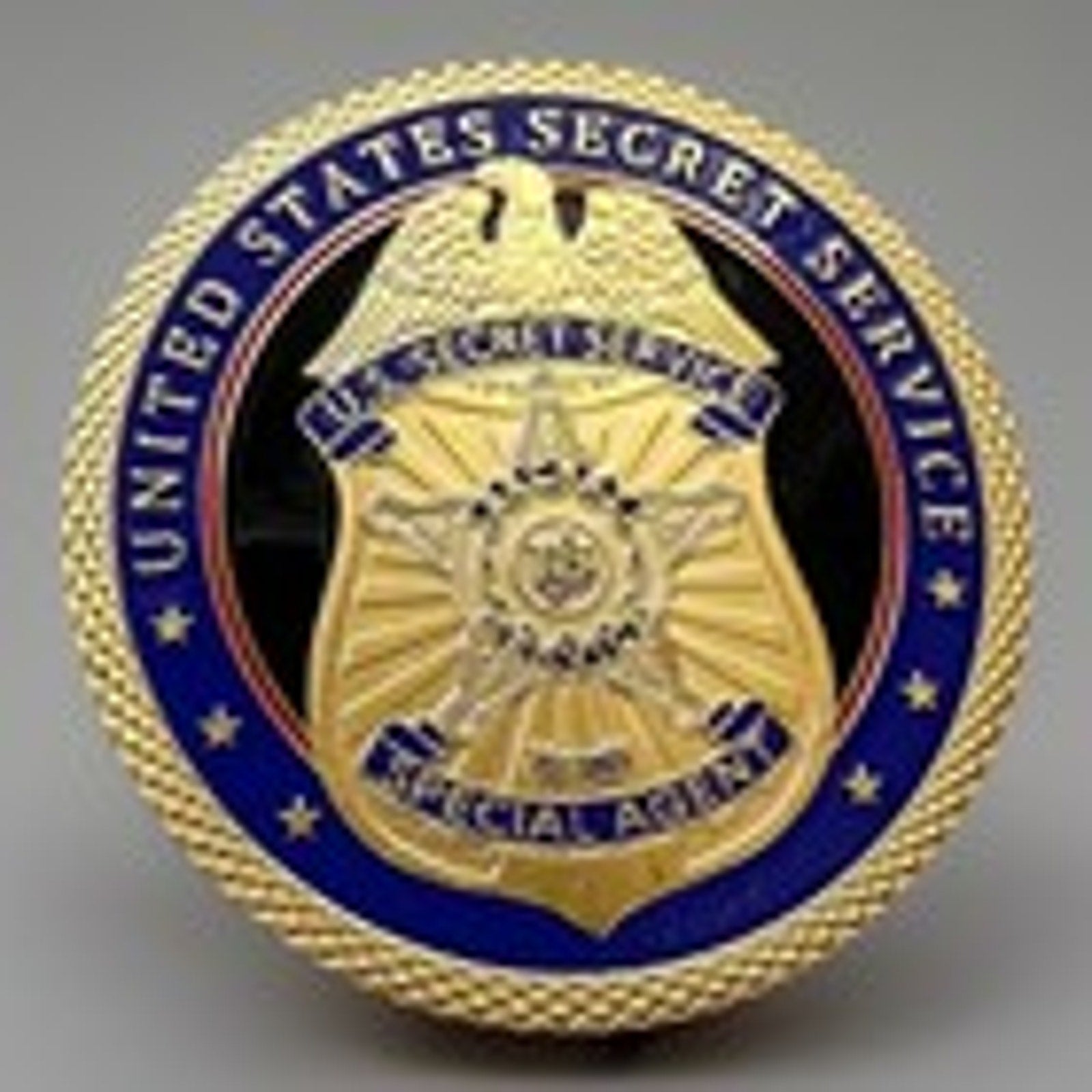 Copied - UNITED STATES SECRET SERVICE SPECIAL AGENT CHALLENGE COIN WITH BEAUTIFUL CASE