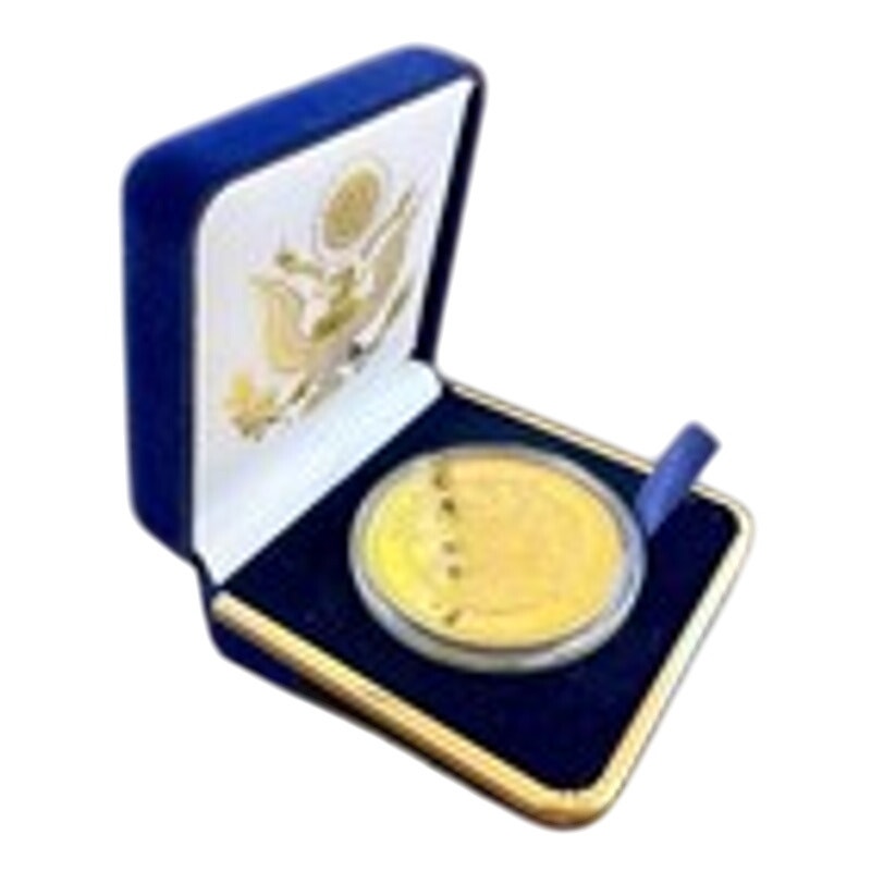 Department of Energy (DOE) Challenge Coin With Blue Velvet Case. Fast Shipping!