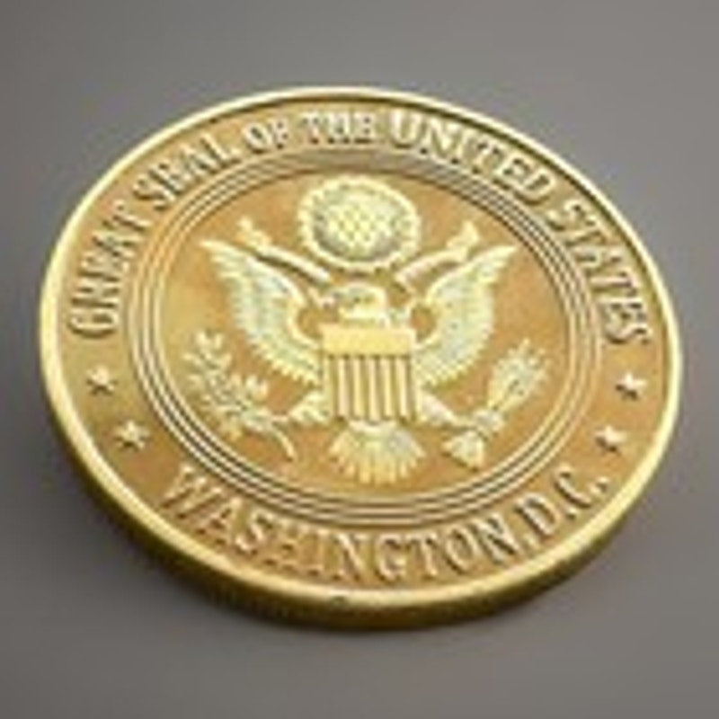 Department of Energy (DOE) Challenge Coin With Blue Velvet Case. Fast Shipping!