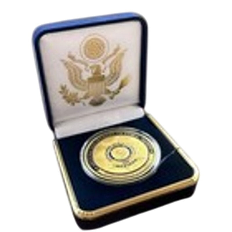 Department of Energy (DOE) Challenge Coin With Blue Velvet Case. Fast Shipping!