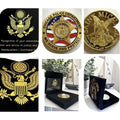Chicago Police Department Challenge Coin - We Serve And Protect USA