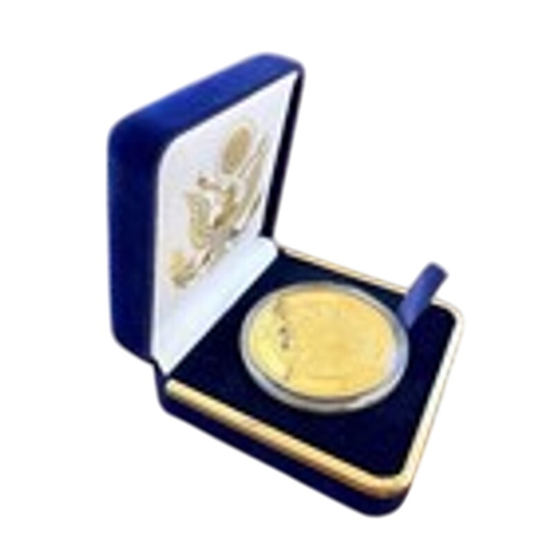 Department of Energy (DOE) Challenge Coin With Blue Velvet Case. Fast Shipping!