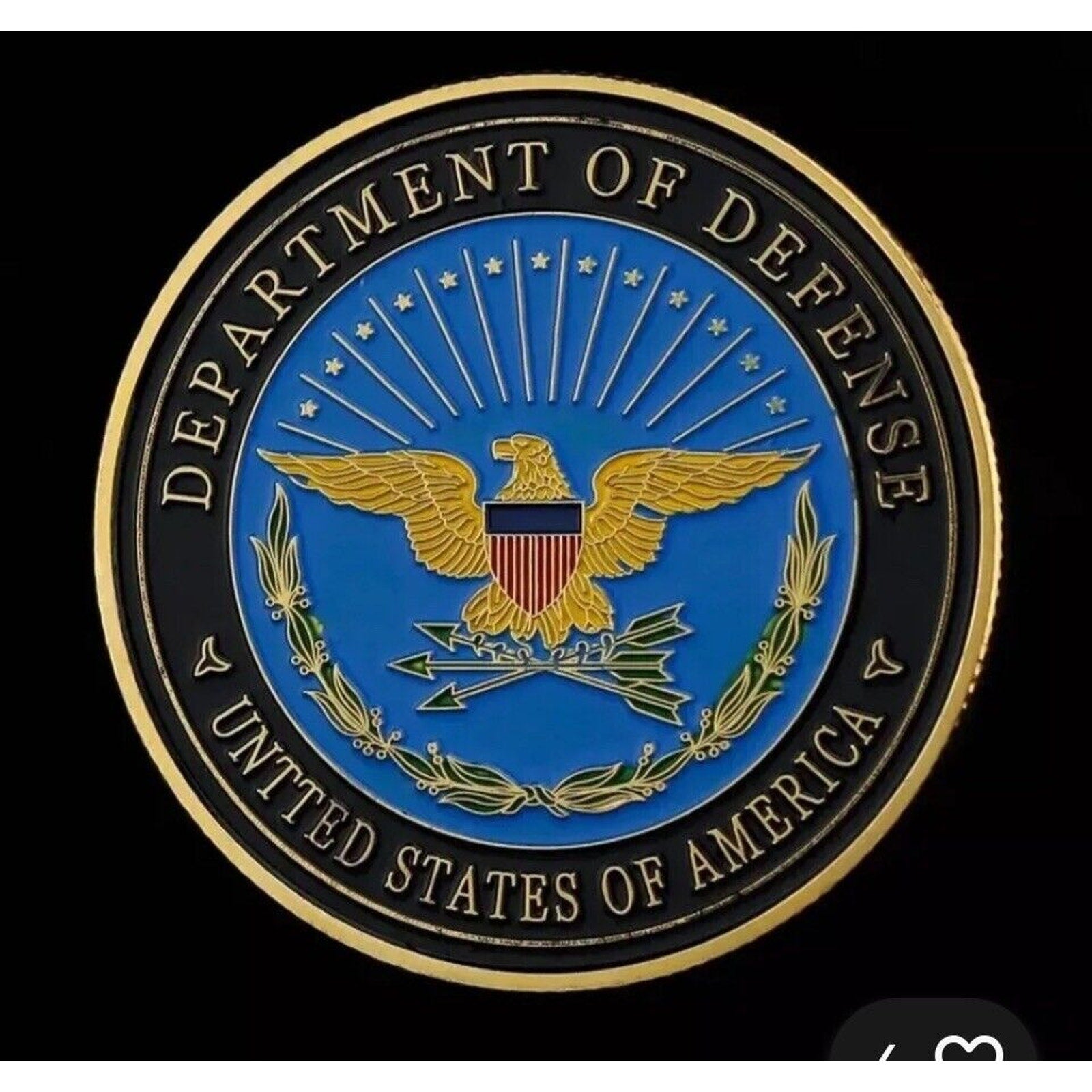 Defense Intelligence Agency DIA DoD Special Agent Spy Agency Coin 4pcs
