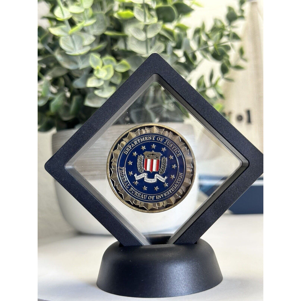 Department of Justice DOJ Federal Bureau of Investigation FBI Challenge Coin