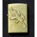 Military American US Army SF AR 15 Lighter Deep Quality Engraved Zippo Unbranded