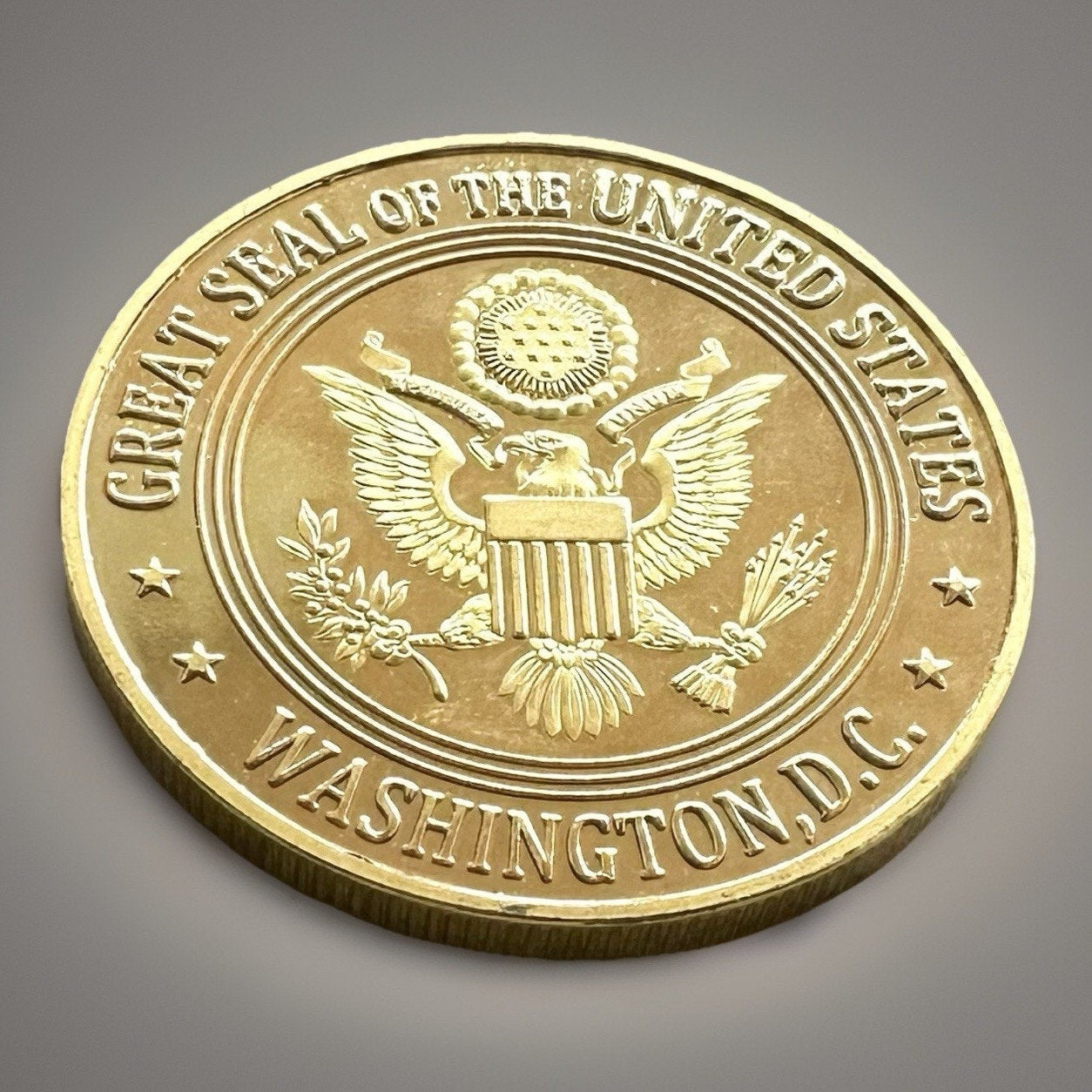 US FOREST SERVICE-DEPT OF AGRICULTURE USFS Challenge Coin With Blue Velvet Case