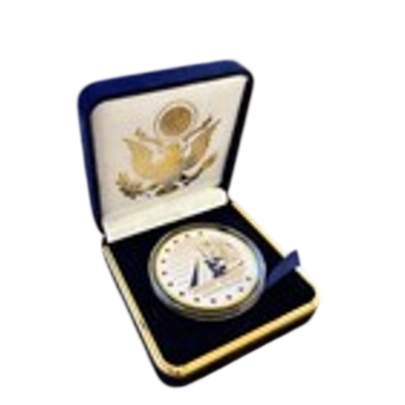 Department of Energy (DOE) Challenge Coin With Blue Velvet Case. Fast Shipping!