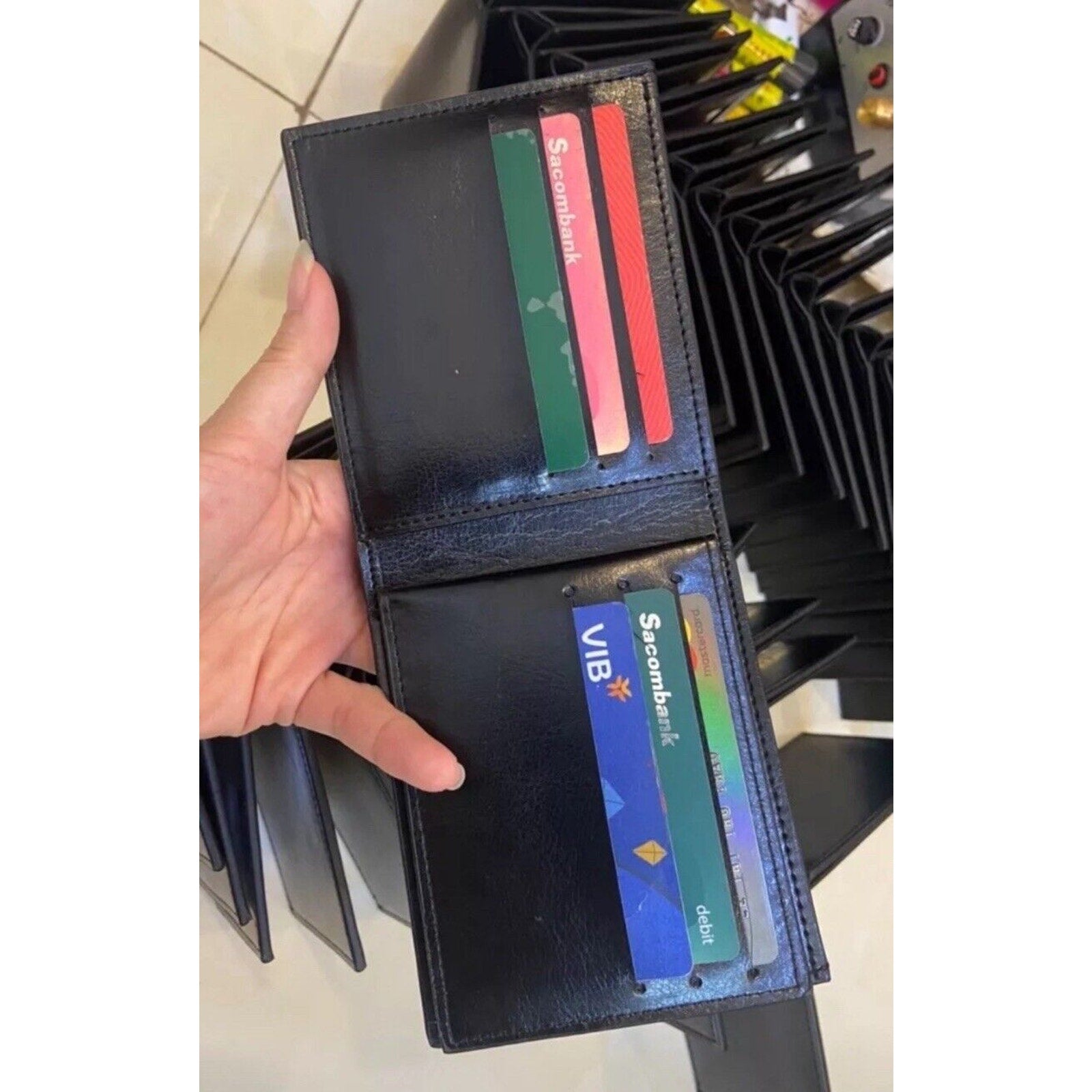 AIR ASSAULT Airborne Combat Division US Army W/Credential coin holder wallet