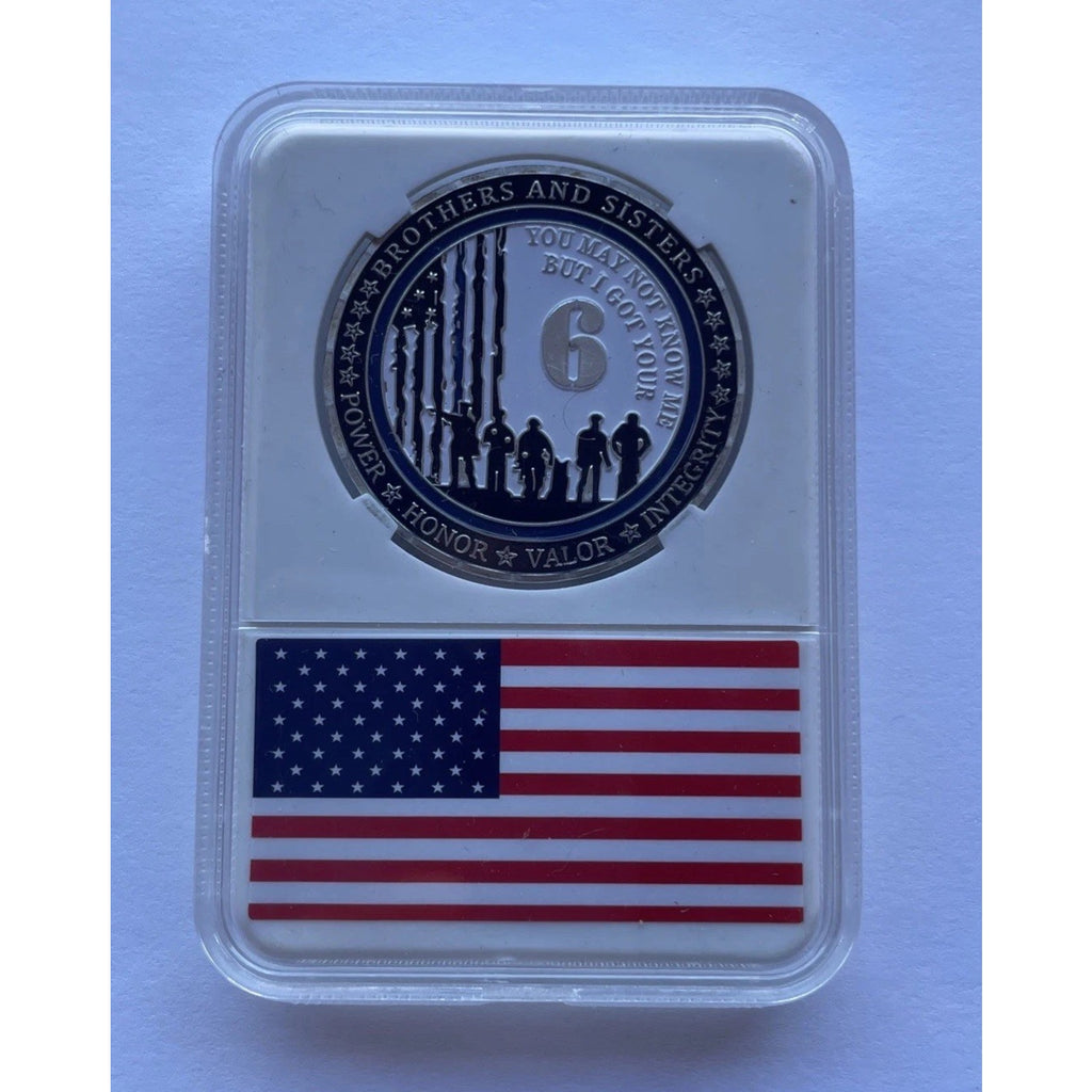 Police Officer Prayer. Challenge, Souvenir. Brother And Sister Coin