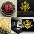 PHOENIX FIRE DEPT. Challenge Coin With Retirement Award
