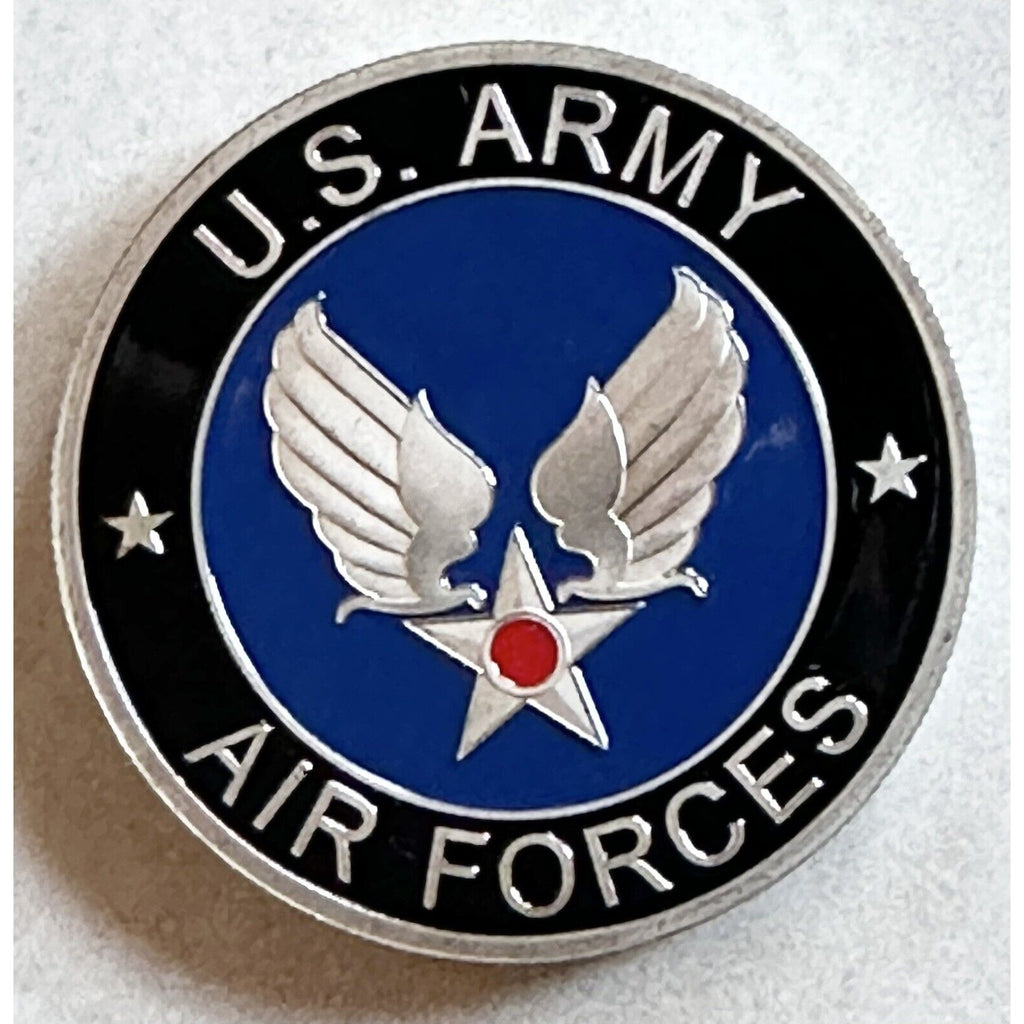 U S ARMY AIR FORCES P-38 LIGHTNING Challenge Coin USA ARMY