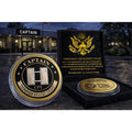 Army Rank Captain O-3 And IDF NAVY JOINT OPERATION USS GERALD w/ Retirement Awar