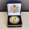Department of Energy (DOE) Challenge Coin With Blue Velvet Case. Fast Shipping!
