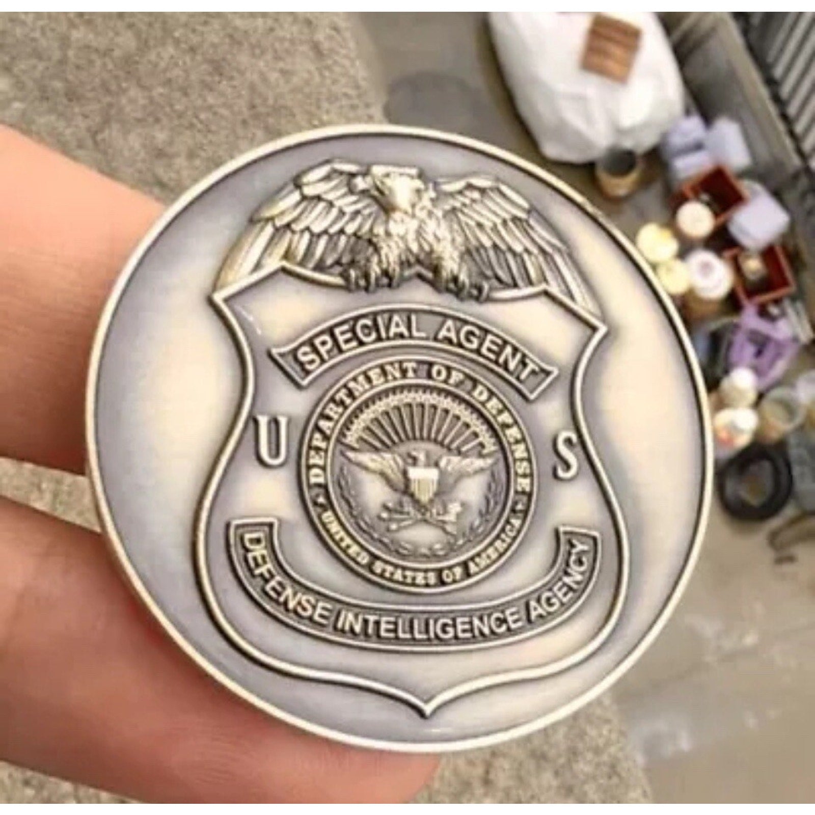 Special Agent Intelligence Agency Defense Clandestine Service w/ Retirement Awa