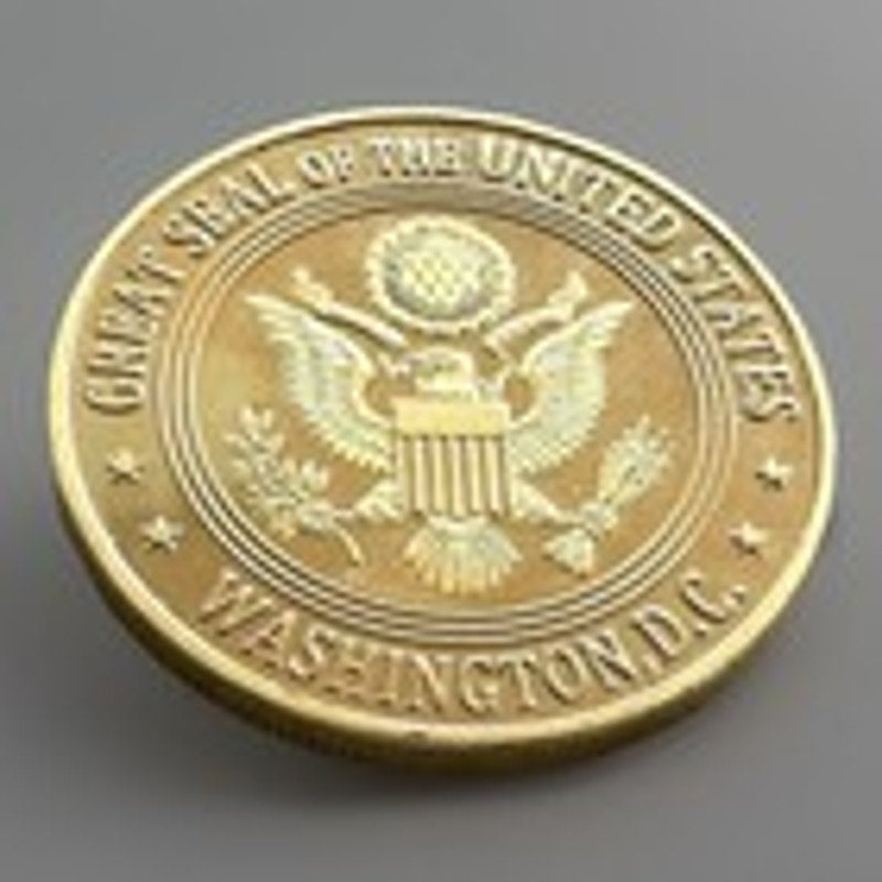Department of Energy (DOE) Challenge Coin With Blue Velvet Case. Fast Shipping!