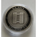 US NAVY LIEUTENANT 0-3 LT COIN USS PROMOTION GIFT RANK OFFICER