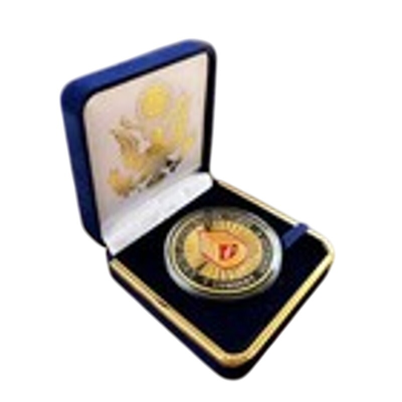 Department of Energy (DOE) Challenge Coin With Blue Velvet Case. Fast Shipping!