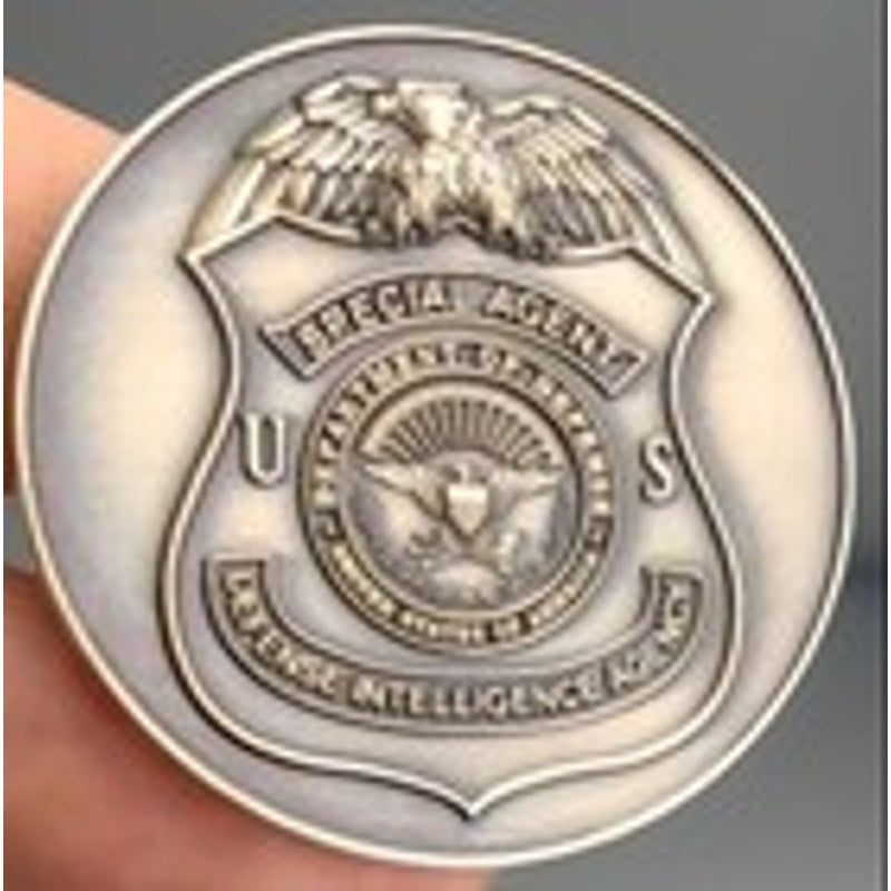 Department of Energy (DOE) Challenge Coin With Blue Velvet Case. Fast Shipping!