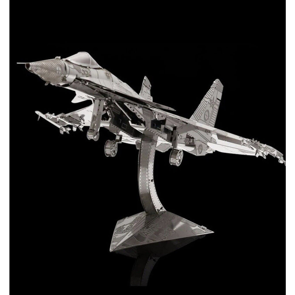 3D Metal Puzzle Air Force J-15 Fighter model KITS Assemble Jigsaw Puzzle