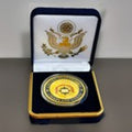Department of Energy (DOE) Challenge Coin With Blue Velvet Case. Fast Shipping!