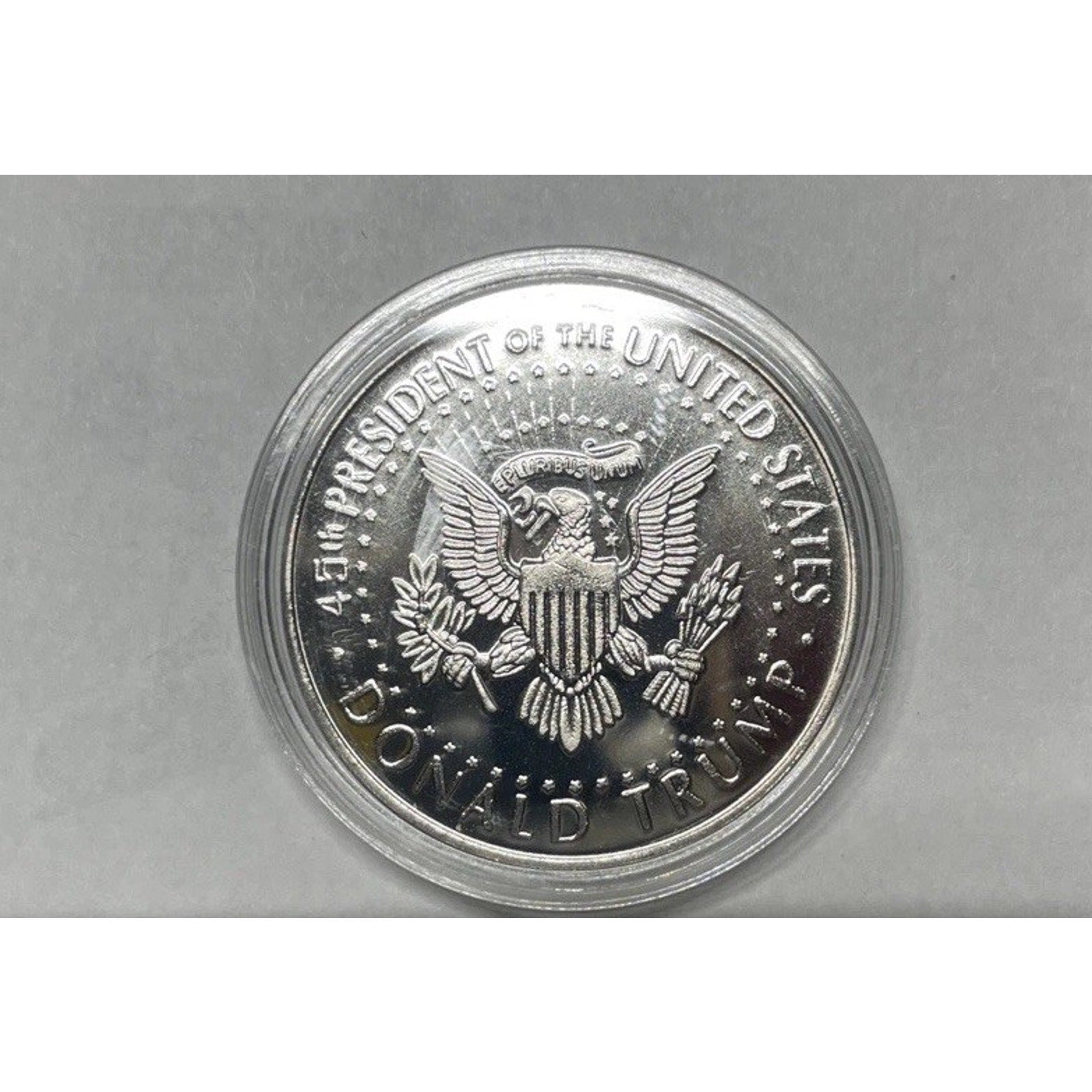Donald Trump Coin Take America Back SILVER PLATE Coin