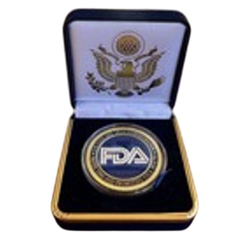 Department of Energy (DOE) Challenge Coin With Blue Velvet Case. Fast Shipping!