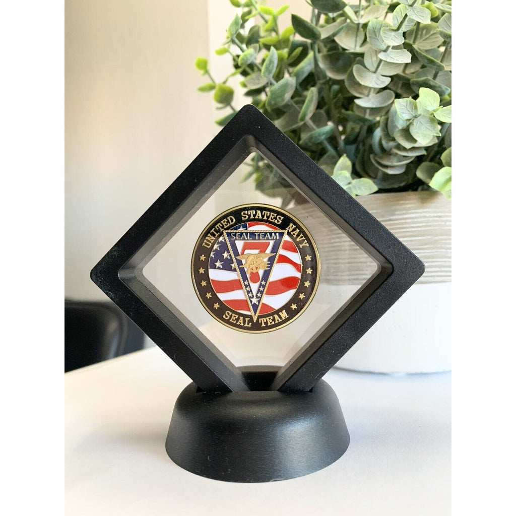 CHALLENGE COIN-Seal Team SEVEN- US NAVY NAVAL SPECIAL WARFARE DEVELOPMENT GROUP