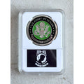 US Army Veteran Proud Served This We'll Defend Duty Honor Country Souvnier Coin