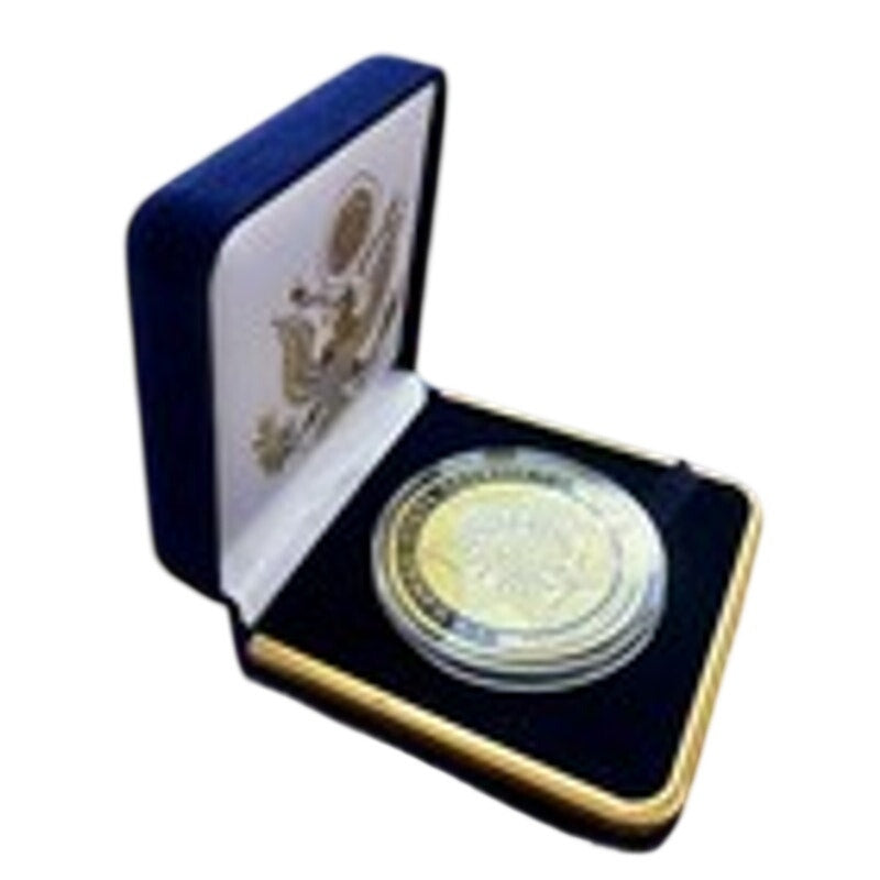 Department of Energy (DOE) Challenge Coin With Blue Velvet Case. Fast Shipping!