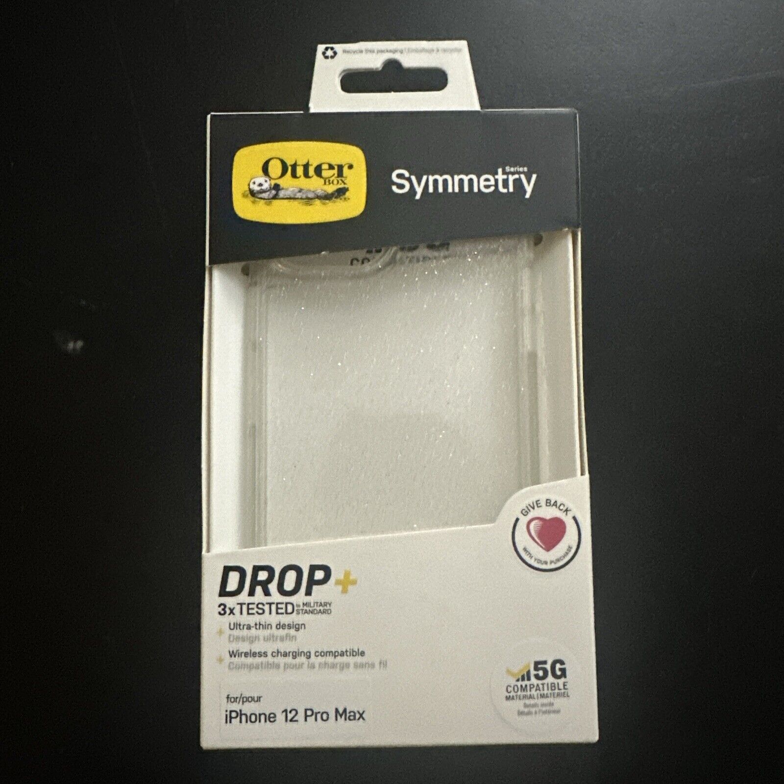 OtterBox Otter Symmetry Series Case for iPhone 12 Pro Max in Glitter - NEW