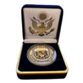 Department of Energy (DOE) Challenge Coin With Blue Velvet Case. Fast Shipping!