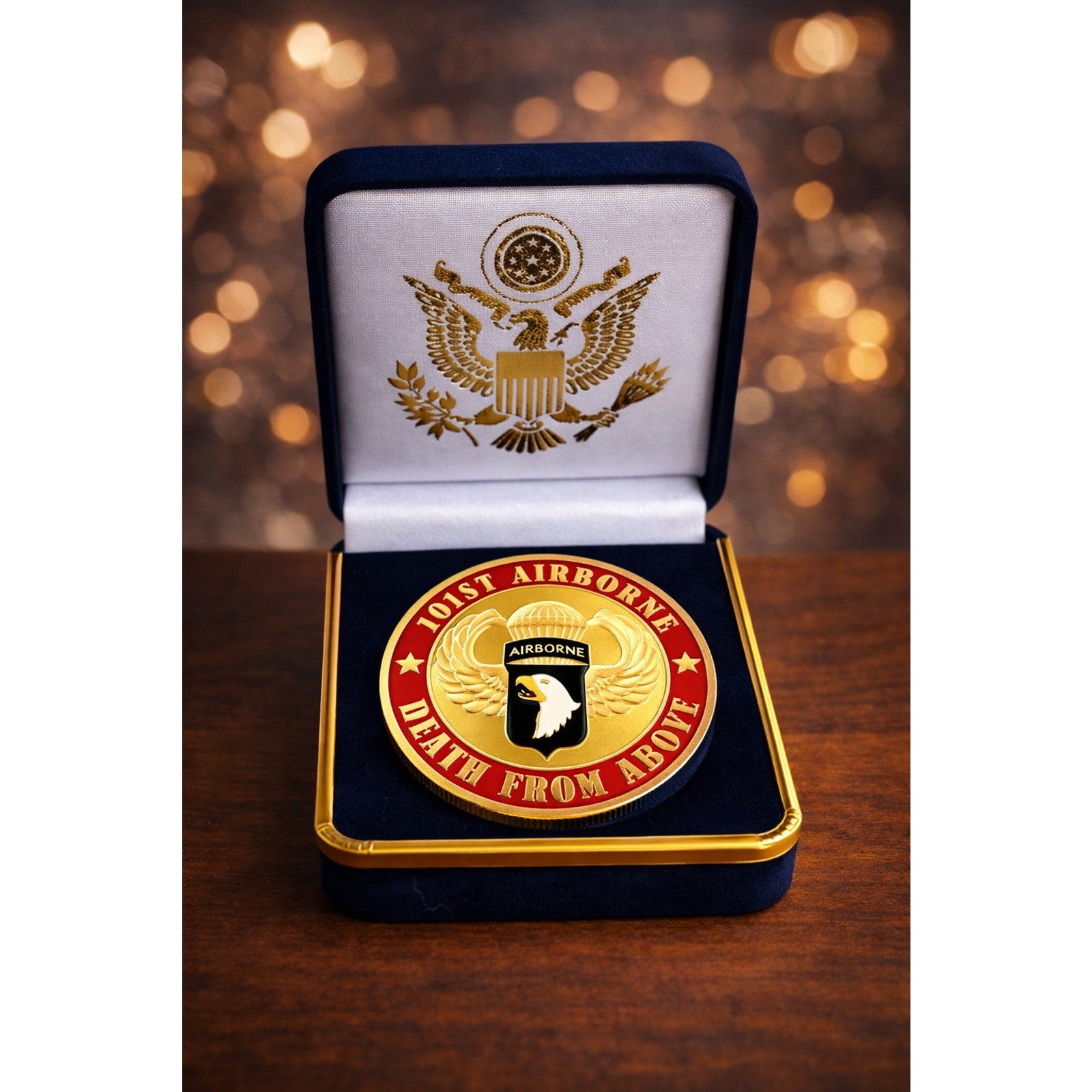 US ARMY 101st AIRBORNE DEIVISION Challenge Coin ·FAST SHIPPING· ·NEW·