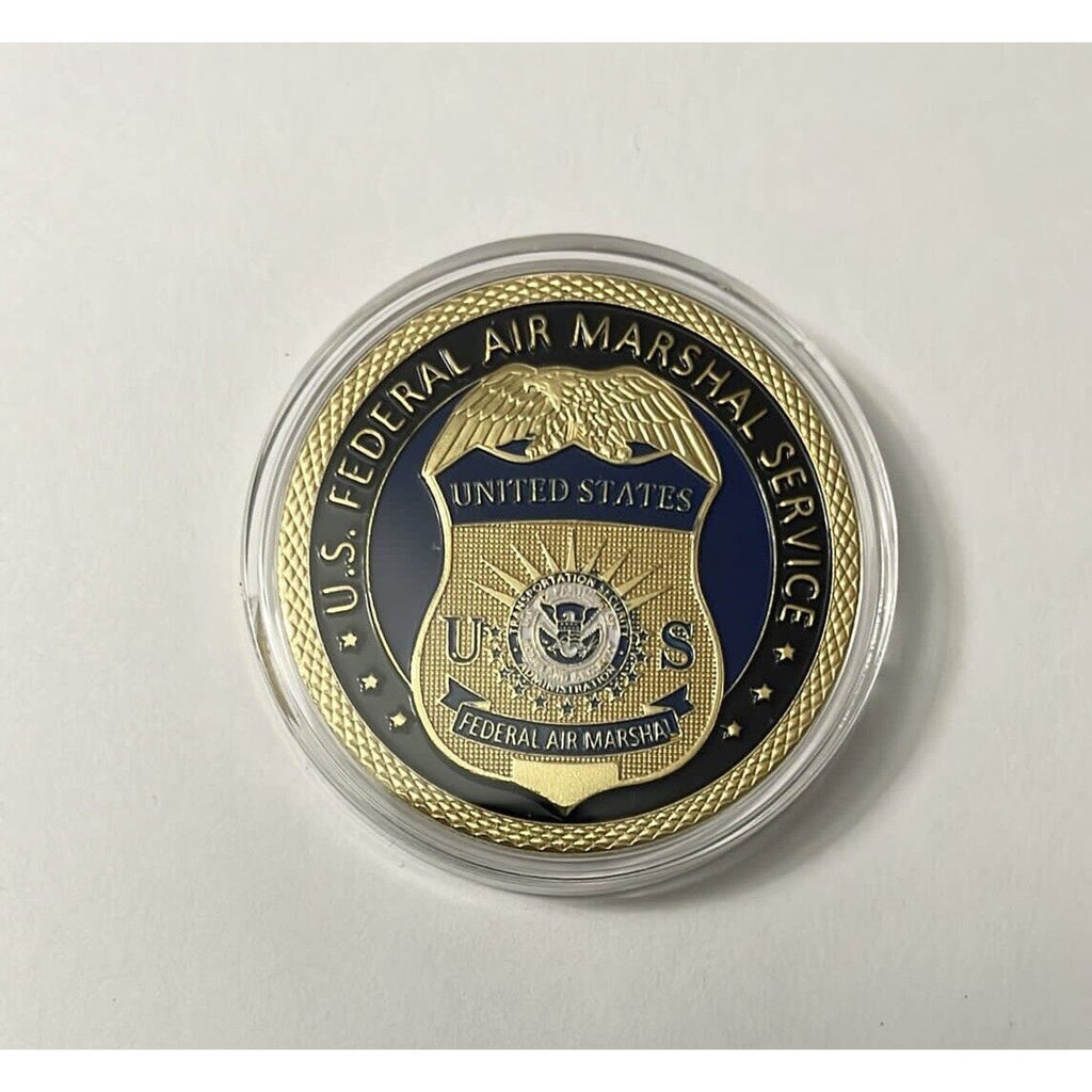 U S Federal Air Marshal Airline Undercover Special Agent Challenge Coin