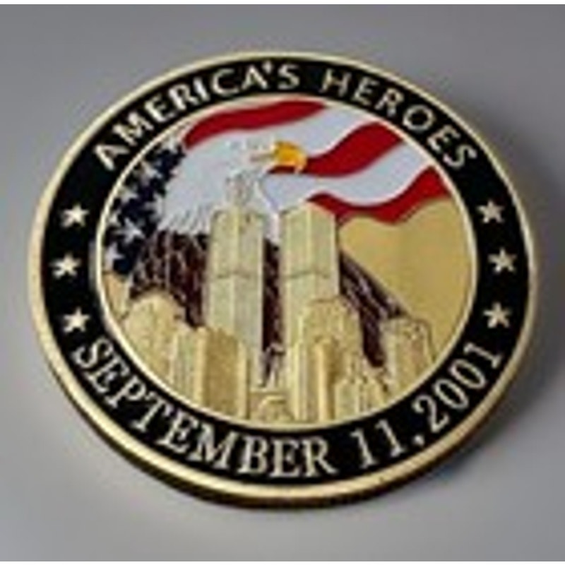 September 11th United We Stand Challenge coin 9/11 Never Forget collectible coin