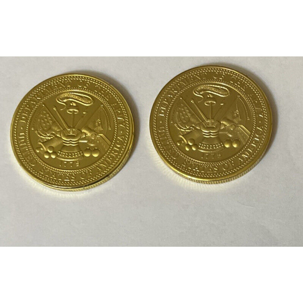 US ARMY STAFF SERGEANT E-6 & Signal Branch Coin