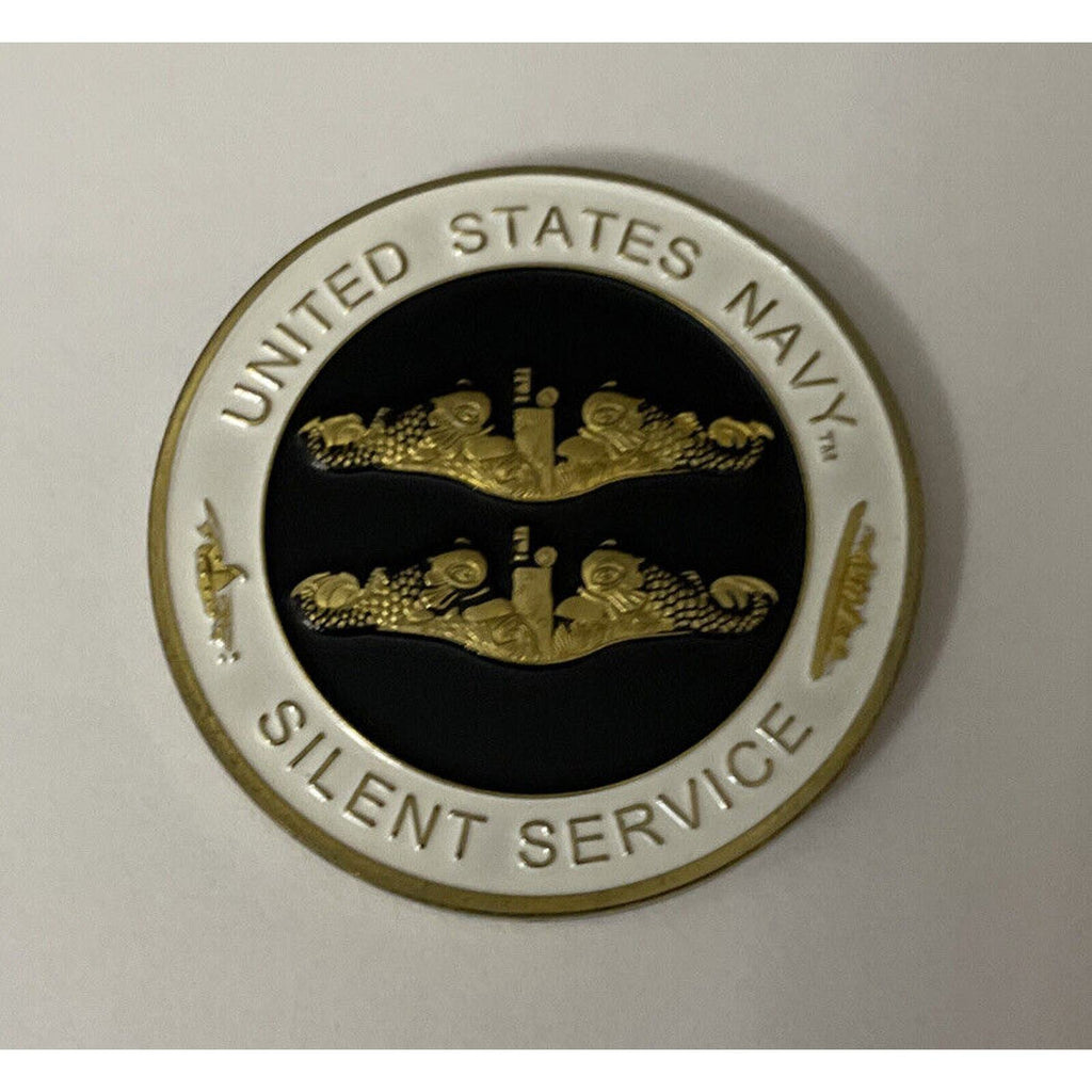 U S Navy Nuclear Submarine Warfare The Official Silent Service US Challenge Coin