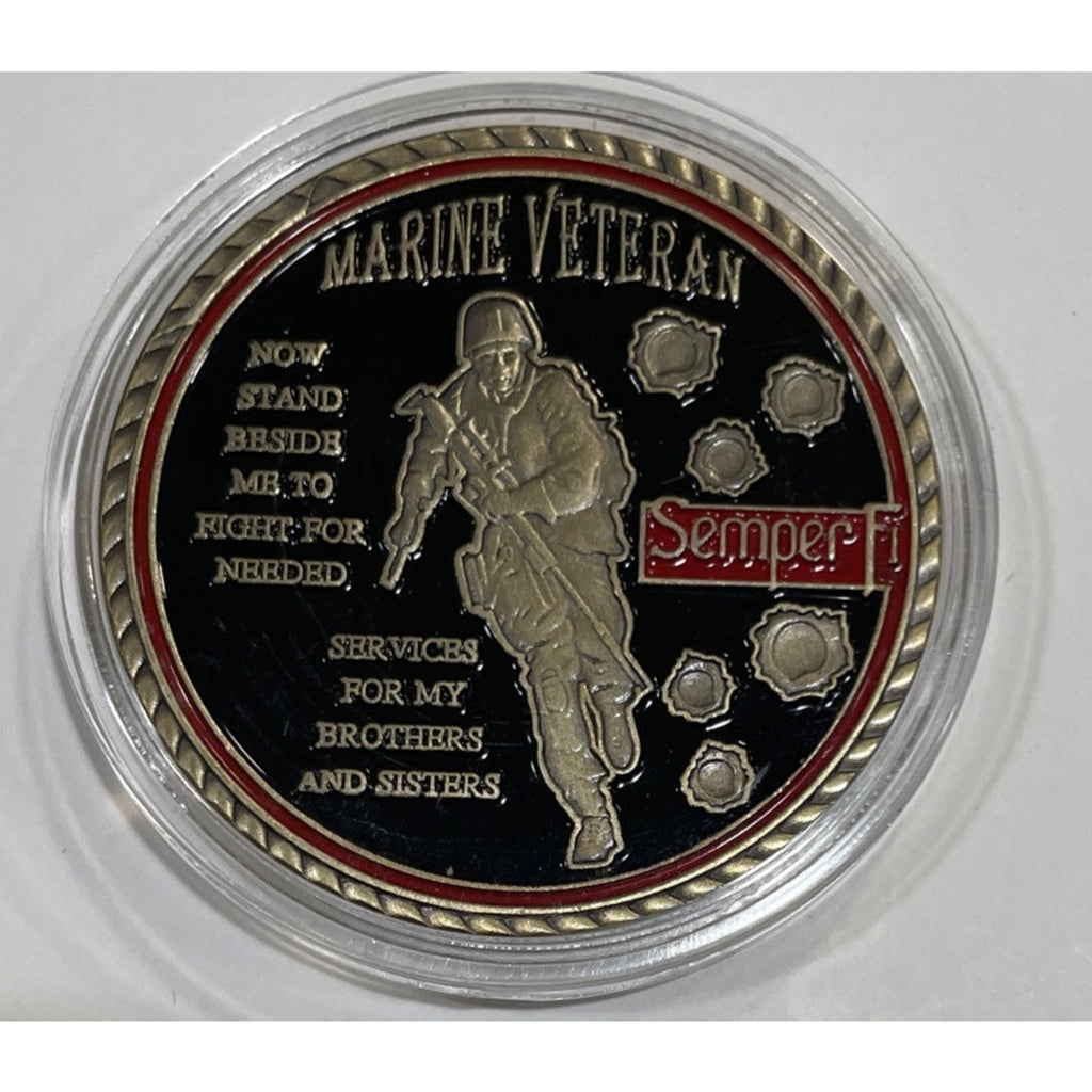 U.S. Marine VETERAN Honorably Discharge Official LIC 2023125