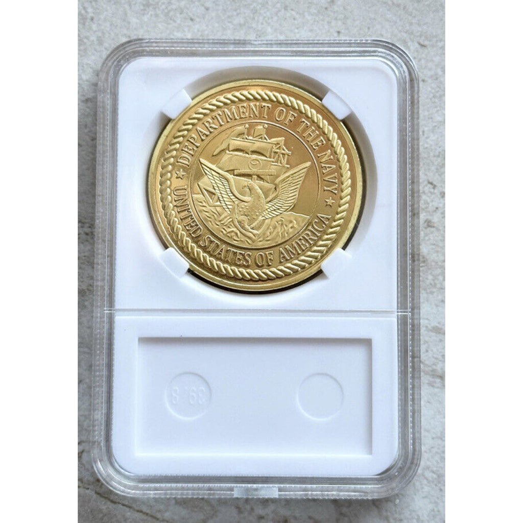 Navy Seal Team 6 MISSION ACCOMPLISHED !!! GAME OVER !!! Challenge Coin