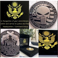 U.S Counter Terrorism Force Souvenir Silver Plated Coin USA