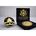 US ARMY "THIS WE'LL DEFEND " Challenge Coin w/ Achievement Award