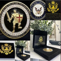 US Navy Put on the Full Armor of God Coin Defend The Faith W/ Retirement Award