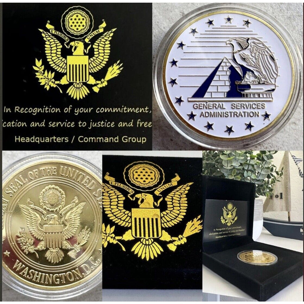GSA-UNITIED STATES GENERAL SERVICES ADMINISTRATION Challenge Coin USA