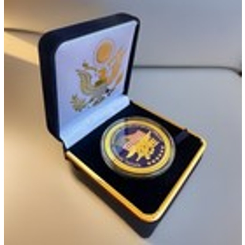 Department of Energy (DOE) Challenge Coin With Blue Velvet Case. Fast Shipping!
